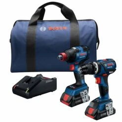 Bosch Freak 2-Tool Combo Kit With Batteries And Charger - Bluetooth Connectivity - Brushless Motor