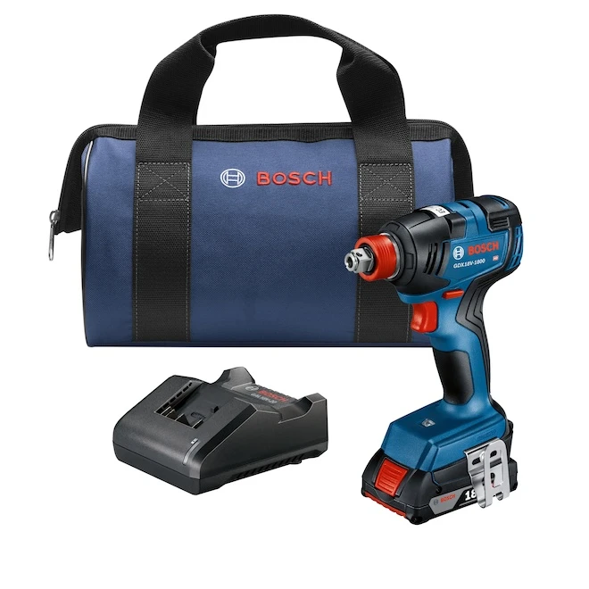 Bosch Impact Driver Set Brushless 18V With Carrying Bag And Charger 3 Bosch Impact Driver Set Brushless 18V With Carrying Bag And Charger