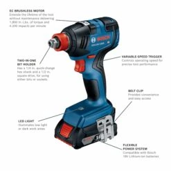 Bosch Impact Driver Set Brushless 18V With Carrying Bag And Charger 8 Bosch Impact Driver Set Brushless 18V With Carrying Bag And Charger -Craftbosch Shop 19836577ea L