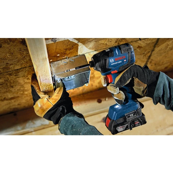 Bosch 18V 2-Tool Combo Kit With Impact Driver, Drill/Driver And (2) 2.0 Ah Batteries 5 Bosch 18V 2-Tool Combo Kit With Impact Driver, Drill/Driver And (2) 2.0 Ah Batteries - Image 3