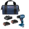 Bosch 18 V Compact Brushless 1/2-in Drill/Driver Kit With 2 SlimPack Batteries -Craftbosch Shop 19836627 L