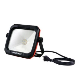 Craftsman LED Portable Work Light - 12 W - 5.28" X 6.5"