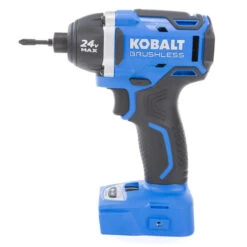 Kobalt 4-Tool 24-Volt Lithium Ion Brushless Power Tool Combo Kit With Soft Case With Battery And Charger -Craftbosch Shop 32018714b L