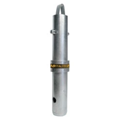 Metaltech Coupling Pin With Springlock - Galvanized Steel - 1.75-in X 10.5-in