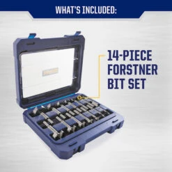 IRWIN Marples 14-Piece Forstner Bit Set