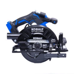 Kobalt 24-Volt XTR Max Cordless Circular Saw - Brushless Motor - 7 1/4-in - Bare Tool Without Battery -Craftbosch Shop 32165051 L