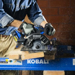Kobalt 24-Volt XTR Max Cordless Circular Saw - Brushless Motor - 7 1/4-in - Bare Tool Without Battery -Craftbosch Shop 32165051d L