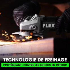 Flex 24 V Cordless Angle Grinder - Brushless Motor - Black And Grey - 5-in - Bare Tool (battery Not Included) 7 Flex 24 V Cordless Angle Grinder - Brushless Motor - Black And Grey - 5-in - Bare Tool (battery Not Included) -Craftbosch Shop 32165086c L