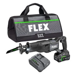 Flex 24-V Cordless Reciprocating Saw With Brushless Motor - Battery And Charger Included - Variable Speed 8 Flex 24-V Cordless Reciprocating Saw With Brushless Motor - Battery And Charger Included - Variable Speed -Craftbosch Shop 32165093 L