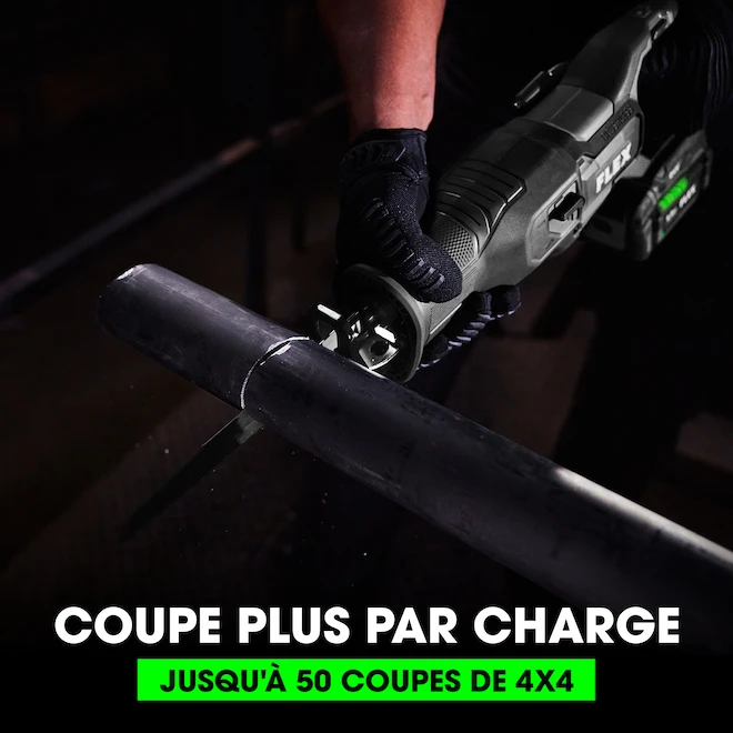 Flex 24-V Cordless Reciprocating Saw With Brushless Motor - Battery And Charger Included - Variable Speed 6 Flex 24-V Cordless Reciprocating Saw With Brushless Motor - Battery And Charger Included - Variable Speed - Image 4