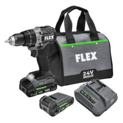 Flex 24-V Cordless Hammer Drill - 1/2-in - 2 Batteries Included -Craftbosch Shop 32165094 L