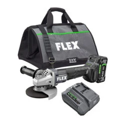 Flex 24-V Cordless Angle Grinder Kit - Paddle Switch - Brushless Motor - 5-in 9 Flex 24-V Cordless Angle Grinder Kit - Paddle Switch - Brushless Motor - 5-in -Craftbosch Shop 32165111 L