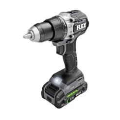 Flex 24 V Brushless VSR Drill Set - Cordless - 1/2-in - Includes 2 Batteries And 1 Charger