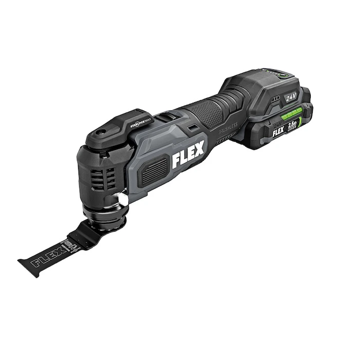 Flex 24 V Oscillating Multi-Tool With Brushless Motor - 5-Speed 3 Flex 24 V Oscillating Multi-Tool With Brushless Motor - 5-Speed