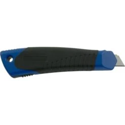 Gray Tools 18 mm Retractable Heavy-Duty Snap-Off Utility Knife With Blade Storage