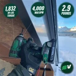 Metabo HPT Triple Hammer 18 V 1/4-in Variable Speed Brushless Cordless Impact Driver (2-Batteries) -Craftbosch Shop 330959582 AlternateImage1 l