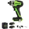 Greenworks 24 V 1/4-in Variable Speed Brushless Cordless Impact Driver (2-Batteries Included) -Craftbosch Shop 330968671 MainImage 001 l