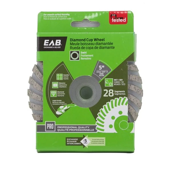 Exchange-A-Blade Bonded Abrasive 4.5-in Cup Wheel 3 Exchange-A-Blade Bonded Abrasive 4.5-in Cup Wheel