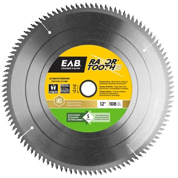 Exchange-A-Blade RazorTooth 12-in 100-Tooth Dry Cut Only Standard Tooth Carbide Circular Saw Blade 3 Exchange-A-Blade RazorTooth 12-in 100-Tooth Dry Cut Only Standard Tooth Carbide Circular Saw Blade