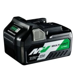 Metabo HPT MultiVolt 36 V/18 V, 2.5 AH/ 5.0 AH Lithium Power Tool Battery