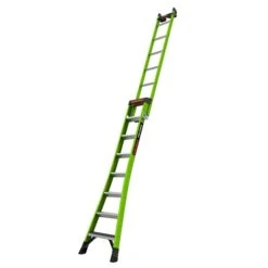 Little Giant Ladder Systems King Kombo Industrial M8 8-ft Fibreglass 3-in-1 Combination Ladder