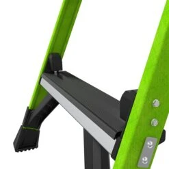 Little Giant Ladder Systems Mightylite™ 2.0 6-ft Fibreglass Type 1AA - 375 Lb Capacity Step Ladder With Ground Cue™ -Craftbosch Shop 331016197 AlternateImage3 l