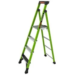 Little Giant Ladder Systems Mightylite™ 2.0 6-ft Fibreglass Type 1AA - 375 Lb Capacity Step Ladder With Ground Cue™ -Craftbosch Shop 331016197 MainImage 001 l