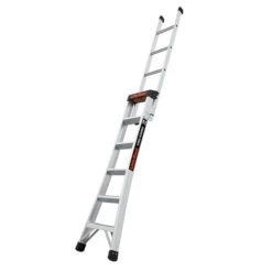 Little Giant Ladder Systems King Kombo Professional M6 6-ft Aluminum 3-in-1 Combination Ladder -Craftbosch Shop 331016199 AlternateImage3 l
