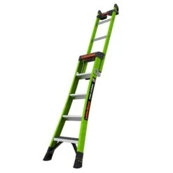 Little Giant Ladder Systems King Kombo Industrial M5 5-ft Fibreglass 3-in-1 Combination Ladder -Craftbosch Shop 331016205 AlternateImage4 l