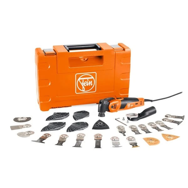 FEIN Corded Variable Speed Oscillating Multi-Tool Kit With Hard Case - 60-Piece 3 FEIN Corded Variable Speed Oscillating Multi-Tool Kit With Hard Case - 60-Piece