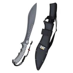 CAT 19-in Machete With Shoulder Strap Sheath