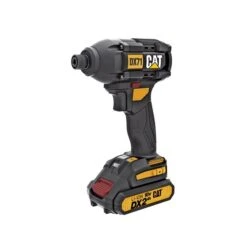 Cat 18 V 1/4-in Brushless Cordless Impact Driver With 2 Batteries And 1 Charger