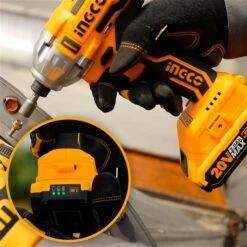 INGCO 20V Brushless Cordless Impact Driver Set (2-Battery And Charger Included) -Craftbosch Shop 332005382 AlternateImage1 l