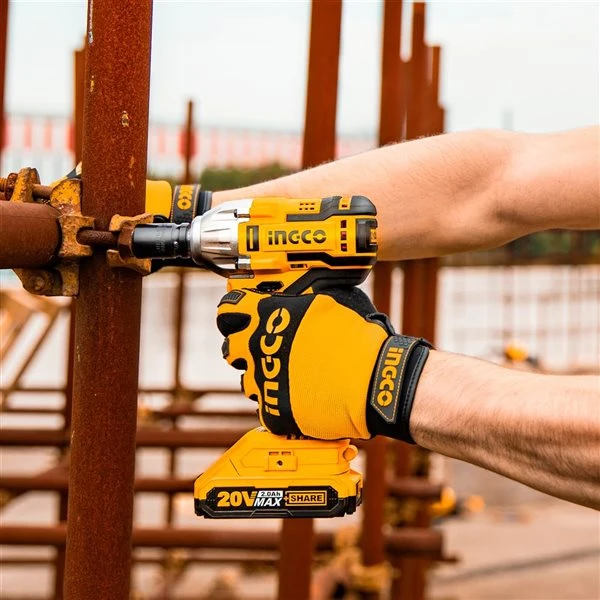 INGCO 20V Cordless 1/2-in Drice Brushless Impact Wrench Set (2 Batteries And 1 Charger) 5 INGCO 20V Cordless 1/2-in Drice Brushless Impact Wrench Set (2 Batteries And 1 Charger) - Image 3