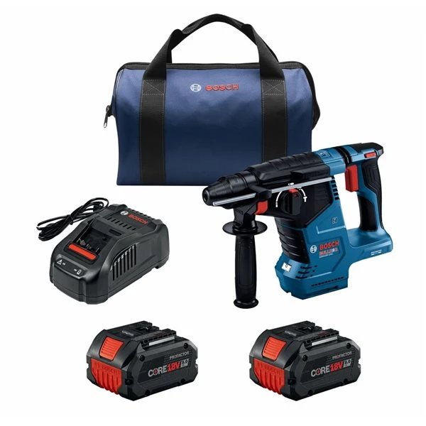 Bosch Bulldog 18V Brushless SDS-Plus 1-in Cordless Rotary Hammer (2 Batteries And 1 Charger Included) 3 Bosch Bulldog 18V Brushless SDS-Plus 1-in Cordless Rotary Hammer (2 Batteries And 1 Charger Included)