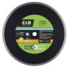 EXCHANGE-A-BLADE EAB Continuous Rim - Recyclable Exchangeable - Porcelain Tile Industrial Diamond Blade - Black - 10-in Dia -Craftbosch Shop 34595631 L