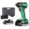 Metabo HPT 18 V 1/4-in Brushless Impact Driver With Batteries And Charger -Craftbosch Shop 37815237 L