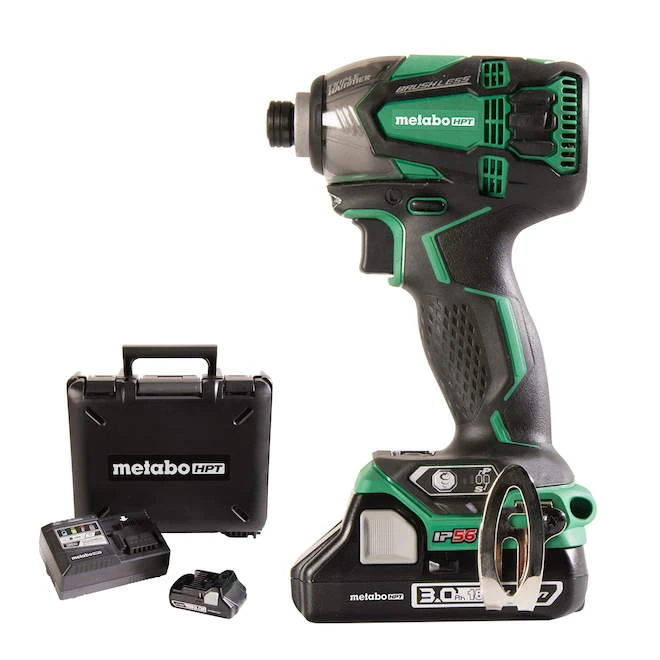 Metabo HPT MultiVolt 18V Variable Speed Brushless Cordless Impact Driver (1-Battery Included) 5 Metabo HPT MultiVolt 18V Variable Speed Brushless Cordless Impact Driver (1-Battery Included) - Image 3