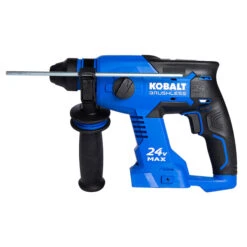 Kobalt 24-V Max Rotary Hammer - 7/8-in - SDS-Plus - Cordless - Black And Blue - Bare Tool Without Battery 9 Kobalt 24-V Max Rotary Hammer - 7/8-in - SDS-Plus - Cordless - Black And Blue - Bare Tool Without Battery -Craftbosch Shop 45595011 L