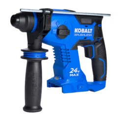 Kobalt 24-V Max Rotary Hammer - 7/8-in - SDS-Plus - Cordless - Black And Blue - Bare Tool Without Battery 11 Kobalt 24-V Max Rotary Hammer - 7/8-in - SDS-Plus - Cordless - Black And Blue - Bare Tool Without Battery -Craftbosch Shop 45595011b L