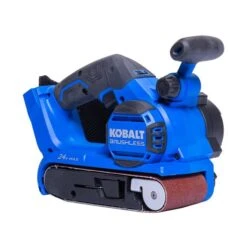 Kobalt 24-V Cordless Belt Sander - Brushless Motor - Black And Blue - Bare Tool Without Battery 9 Kobalt 24-V Cordless Belt Sander - Brushless Motor - Black And Blue - Bare Tool Without Battery -Craftbosch Shop 45595019c L