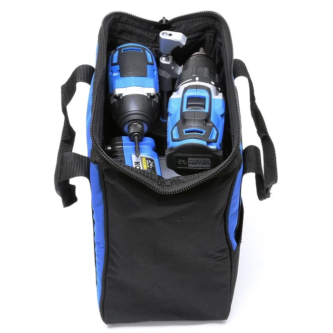 Kobalt 24-V Max Cordless Tools Combo - Drill-Driver And Impact Driver - Brushless Motor With Battery And Charger 3 Kobalt 24-V Max Cordless Tools Combo - Drill-Driver And Impact Driver - Brushless Motor With Battery And Charger