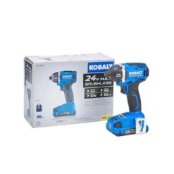 Kobalt 24-V Max Cordless Impact Driver Set - Brushless Motor - Charger, Battery And Accessories Included 9 Kobalt 24-V Max Cordless Impact Driver Set - Brushless Motor - Charger, Battery And Accessories Included -Craftbosch Shop 45595033c L