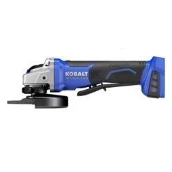 Kobalt 24 V Max Cordless Angle Grinder - Black And Blue - 5/8-in Diameter Arbor - Bare Tool Without Battery -Craftbosch Shop 45595035 L