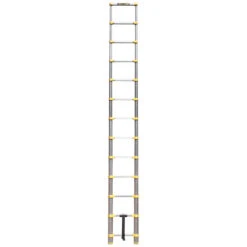 Craftbosch Shop 25 Metaltech 12.5-ft Telescopic Ladder - CSA-certified - Aircraft-Grade Aluminum