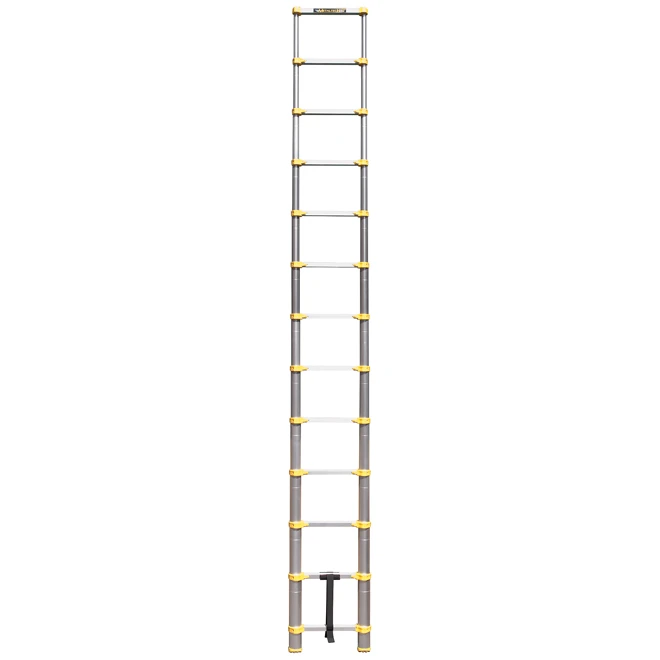 Metaltech 12.5-ft Telescopic Ladder - CSA-certified - Aircraft-Grade Aluminum 3 Metaltech 12.5-ft Telescopic Ladder - CSA-certified - Aircraft-Grade Aluminum