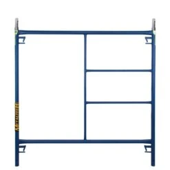 Metaltech Scaffold Frame With Coupling Pins And Spring Locks - Blue - Steel - 5-ft X 5-ft