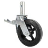 Metaltech 8-in Heavy-Duty Scaffolding Caster - Cast Iron And Rubber -Craftbosch Shop 49285001 L