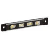 Johnson Magnetic Torpedo Level - Aluminum - Black - 12-in
