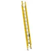 Featherlite Extension Ladder - Fibreglass - Grade 1A - 24-ft H - Yellow - Heavy Duty -Craftbosch Shop 54515037 L
